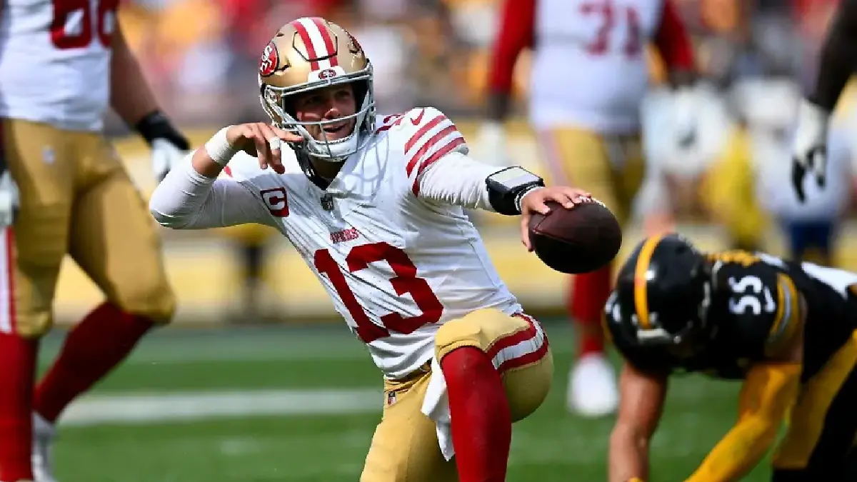 Brock Purdy de los San Francisco 49ers