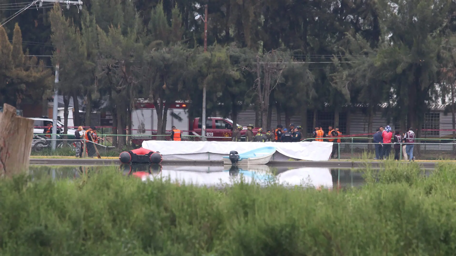 Pista de cabotaje en Cuemanco