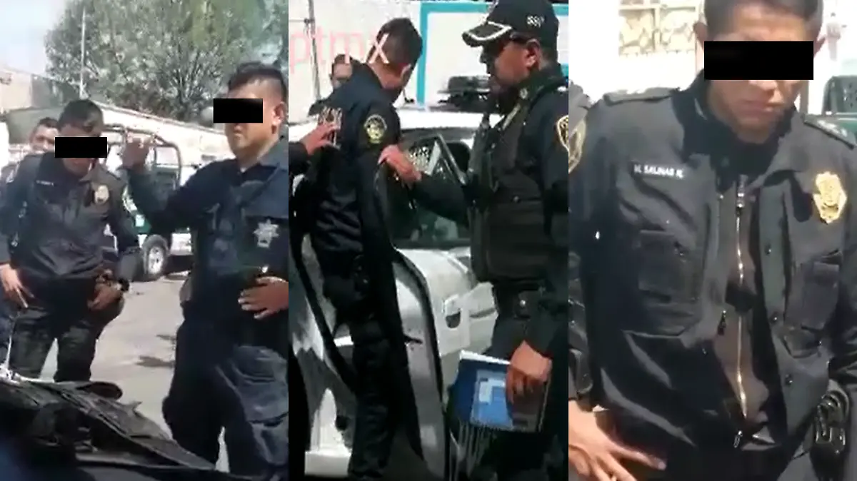 Capturan a policías momentos después de haber cobrado rescate de persona plagiada (1)