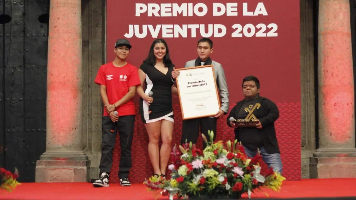 Entrega Injuve el Premio de la Juventud 2022-INT2