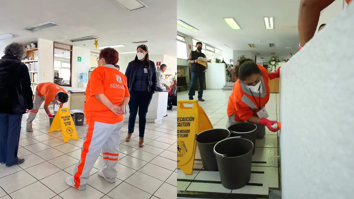 Trabajadoras de limpieza