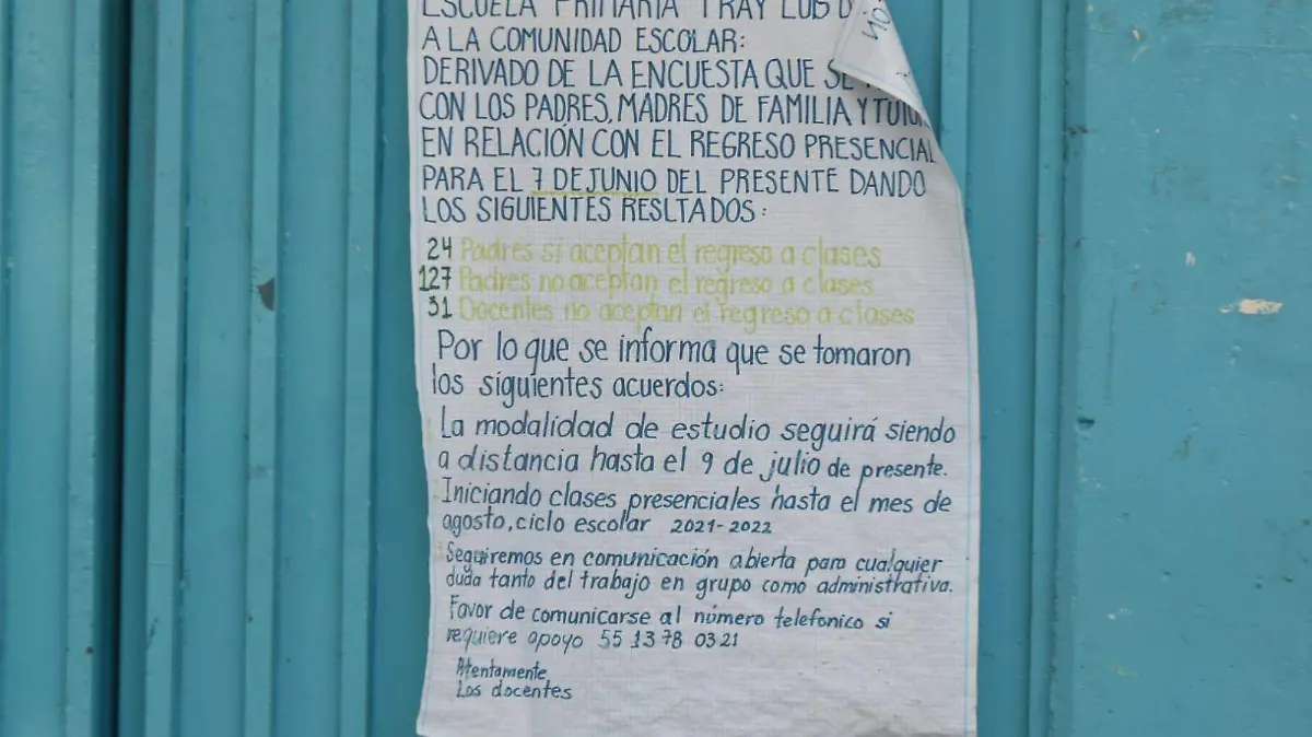 Fallido regreso a clases presenciales en la CDMX 