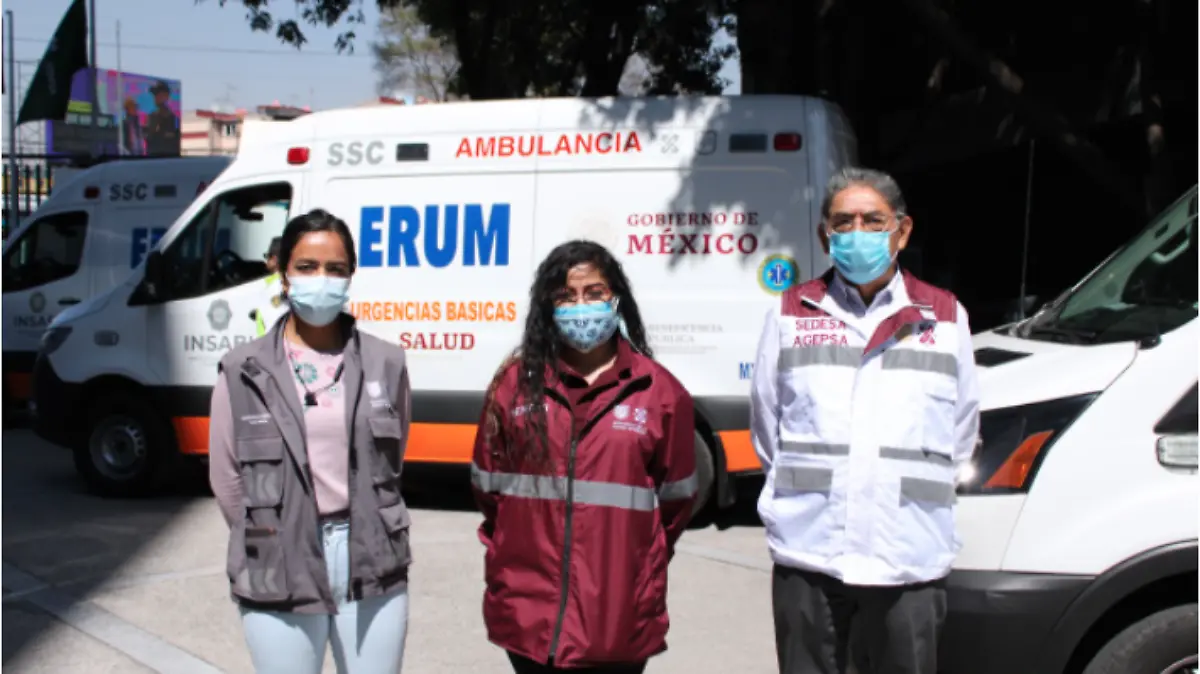 Inicia verificación de ambulancias en la CDMX