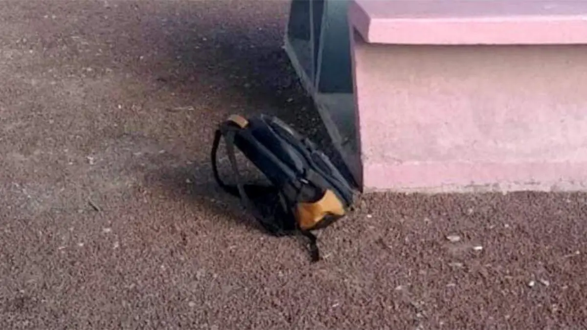 mochila-donde-tiraron-a-la-bebé