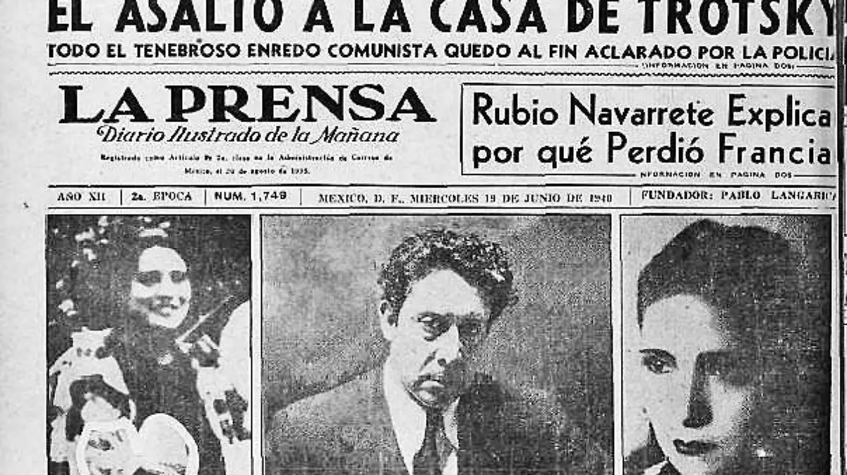 Archivos Temerario atentado contra León Trotsky