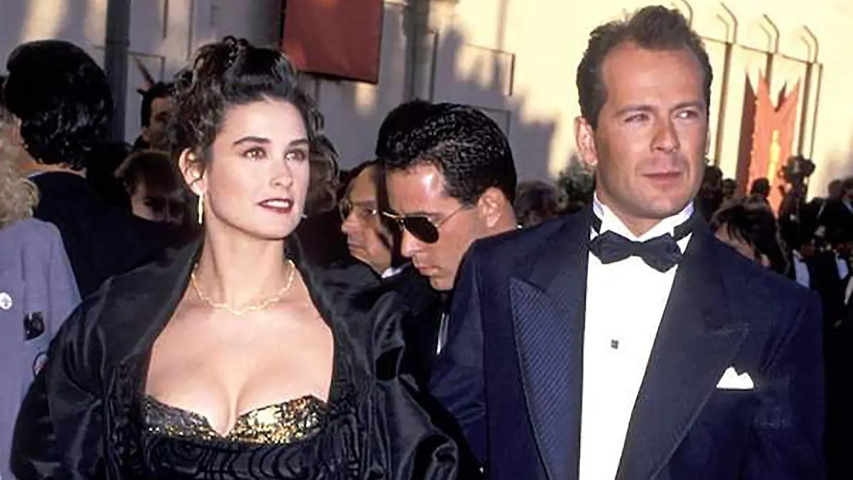 Bruce Willis y Demi Moore