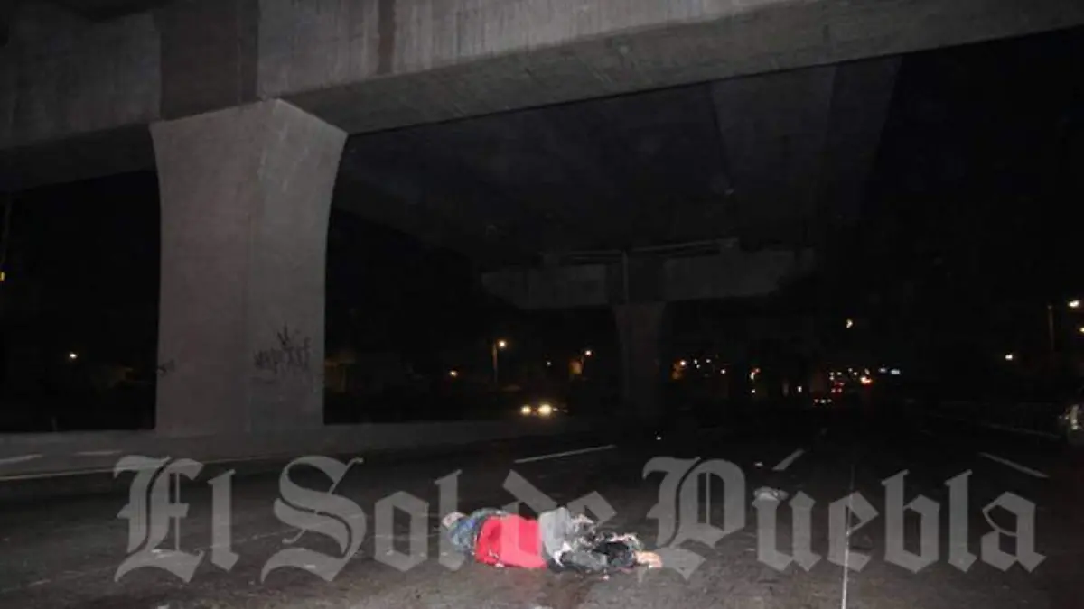 Atropellado autopista