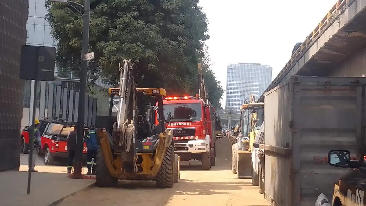 derrumbe obra ampliacion