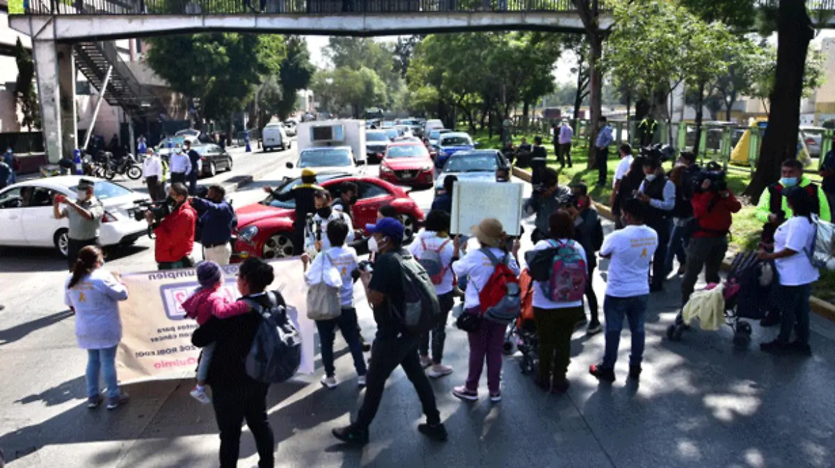manifestación-niños-cancer