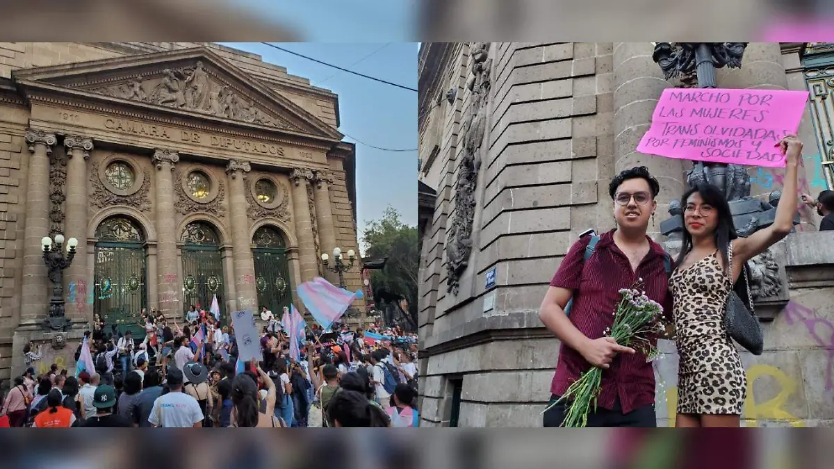 marcha trans congreso RAUL HERNANDEZ