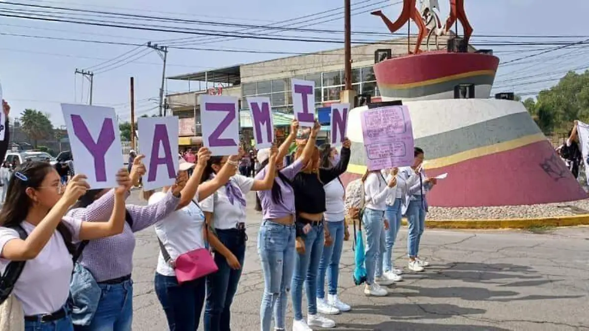 protesta jazmin cortesía comunidad de la Universidad Pedagógica Nacional