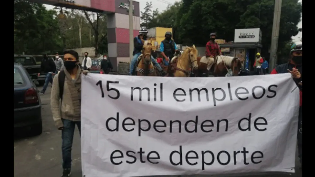 manufestacion-jinetes-hipodromo-periferico