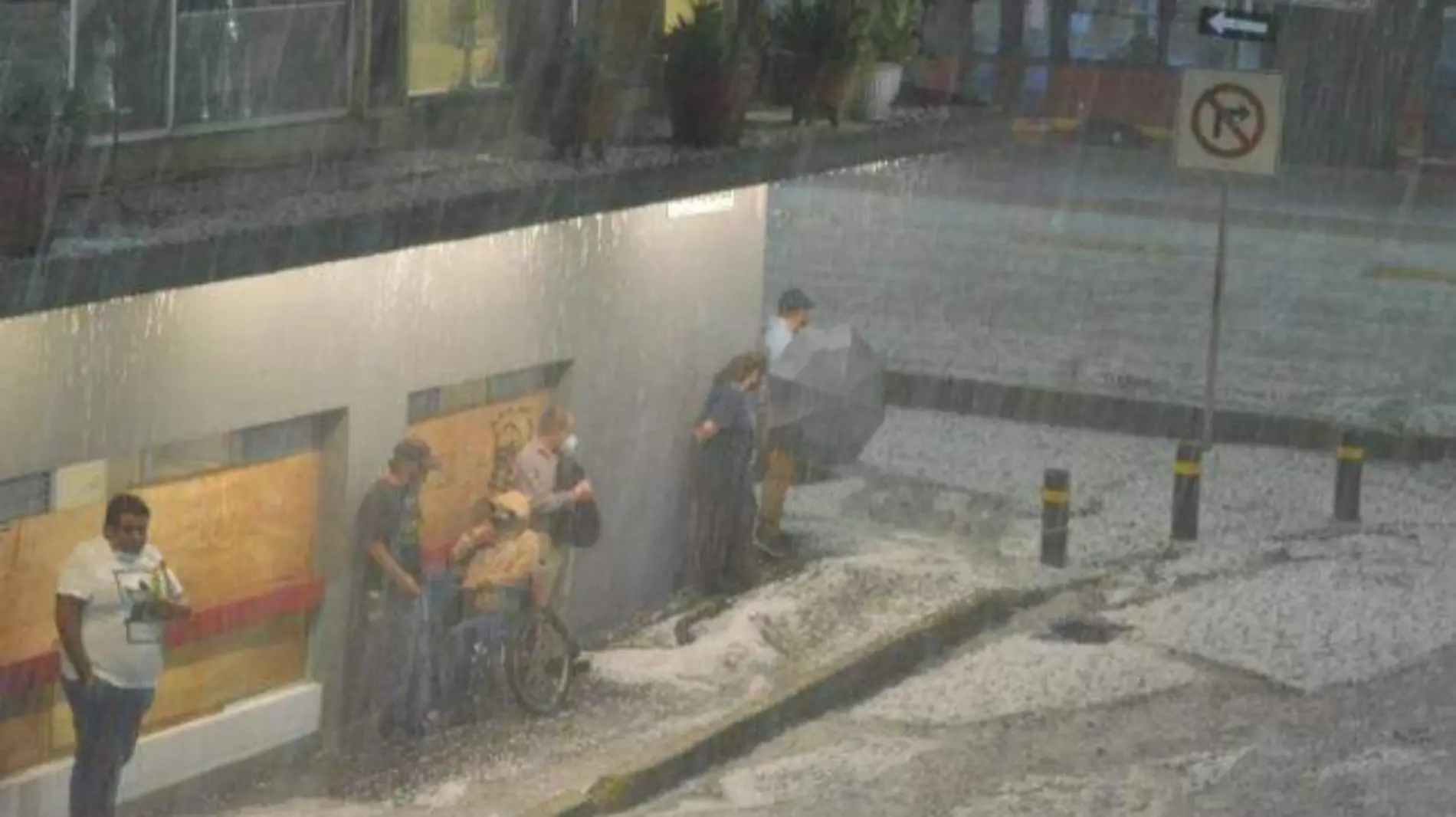 Daños por granizada en CDMX