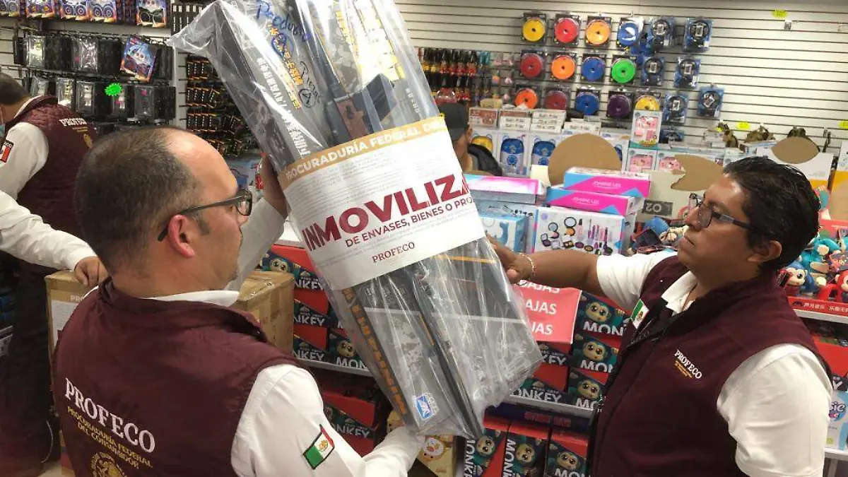 juguetes armas PROFECO