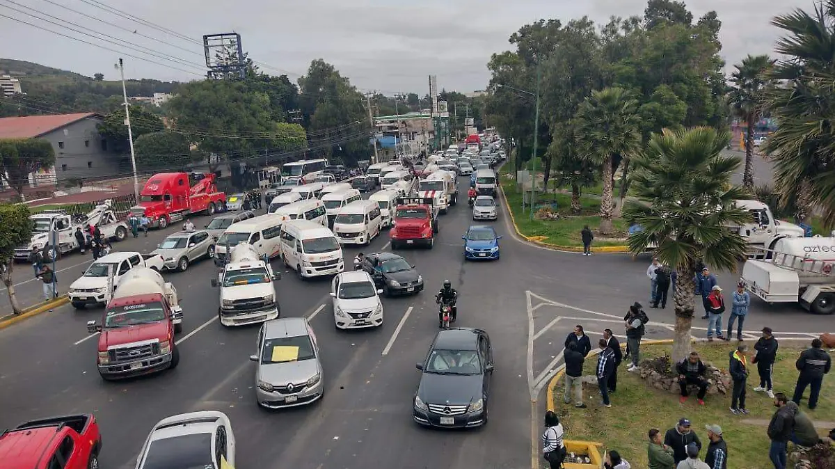 bloqueo boulevard adolfo lopez Martin Montiel  ESTO