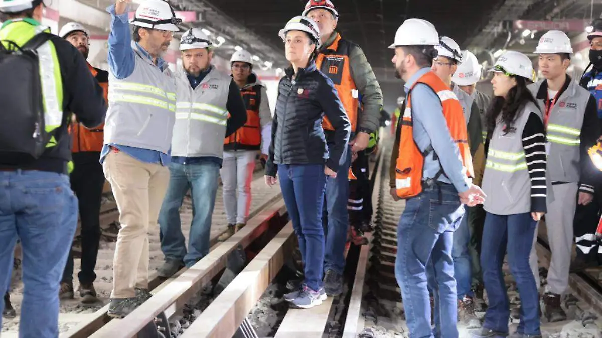 sheinbaum balbuena metro CORTESIA