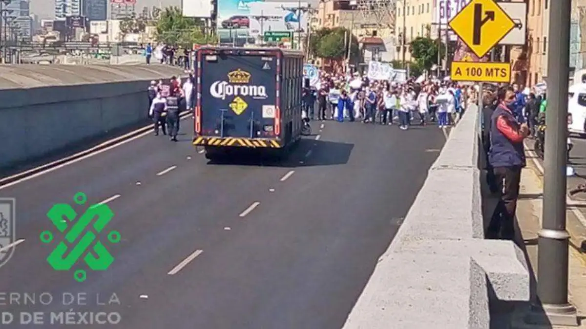 Médicos-manifestación