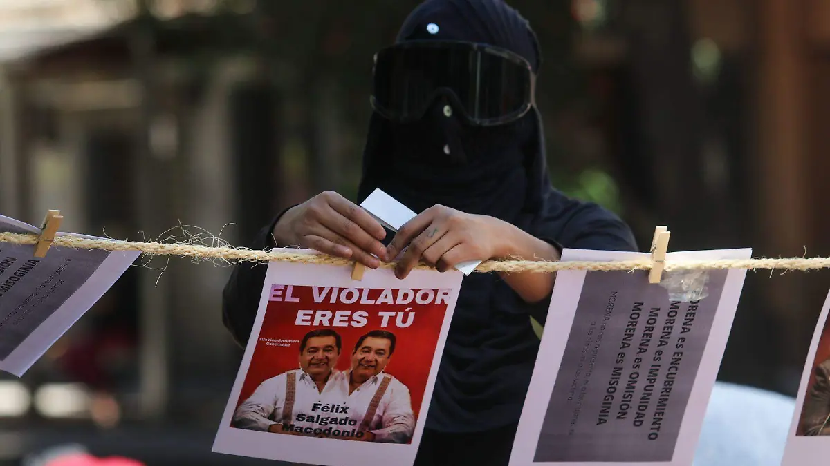 felix salgado macedonio protesta cdmx