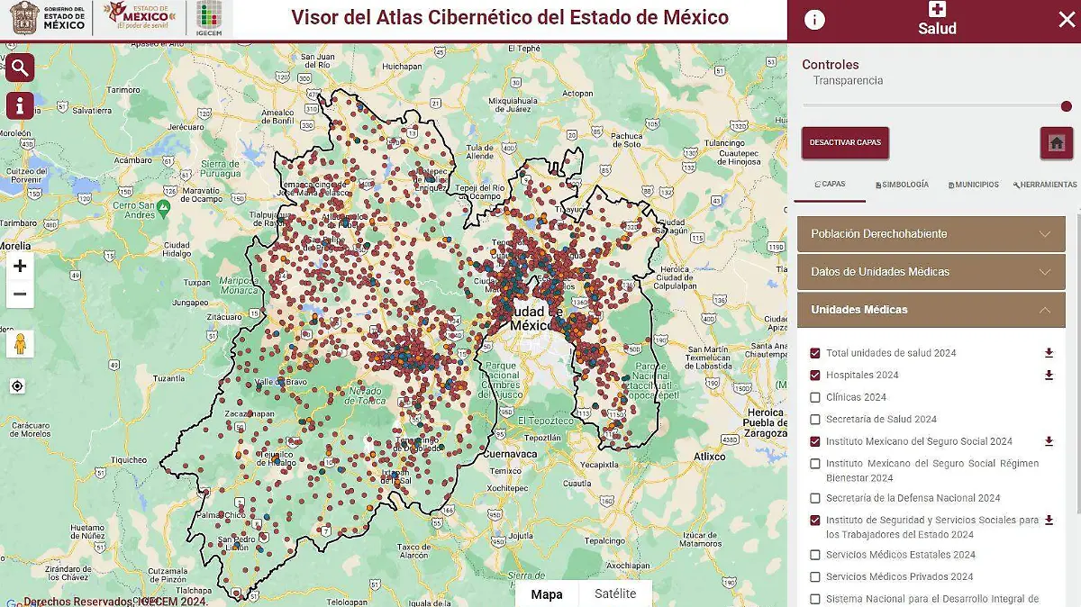 Edomex crea Atlas Cibernético para acceder a datos geográficos  
