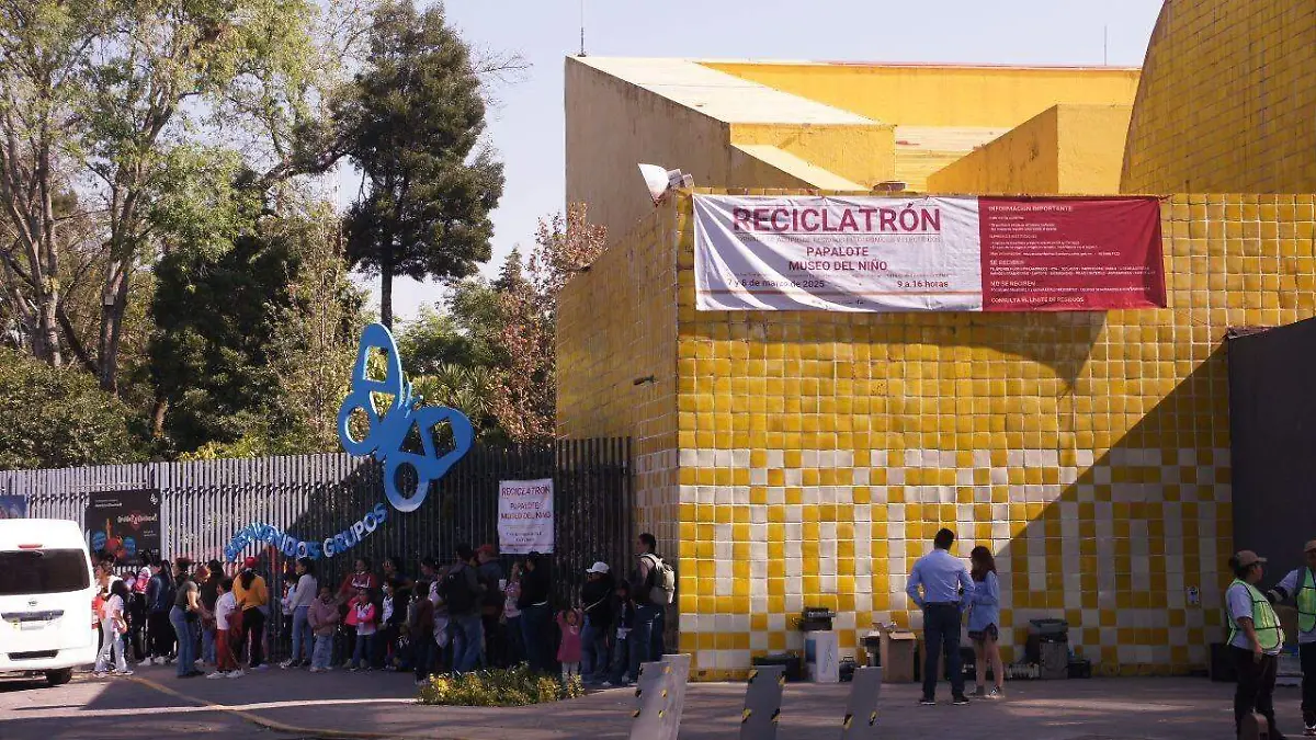Recolectan más de 14 toneladas de residuos electrónicos en Reciclatrón del Papalote Museo del Niño