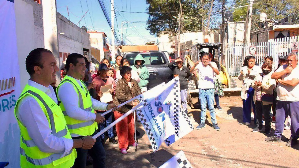 repavimentación Cortesía alcaldía Cuajimalpa