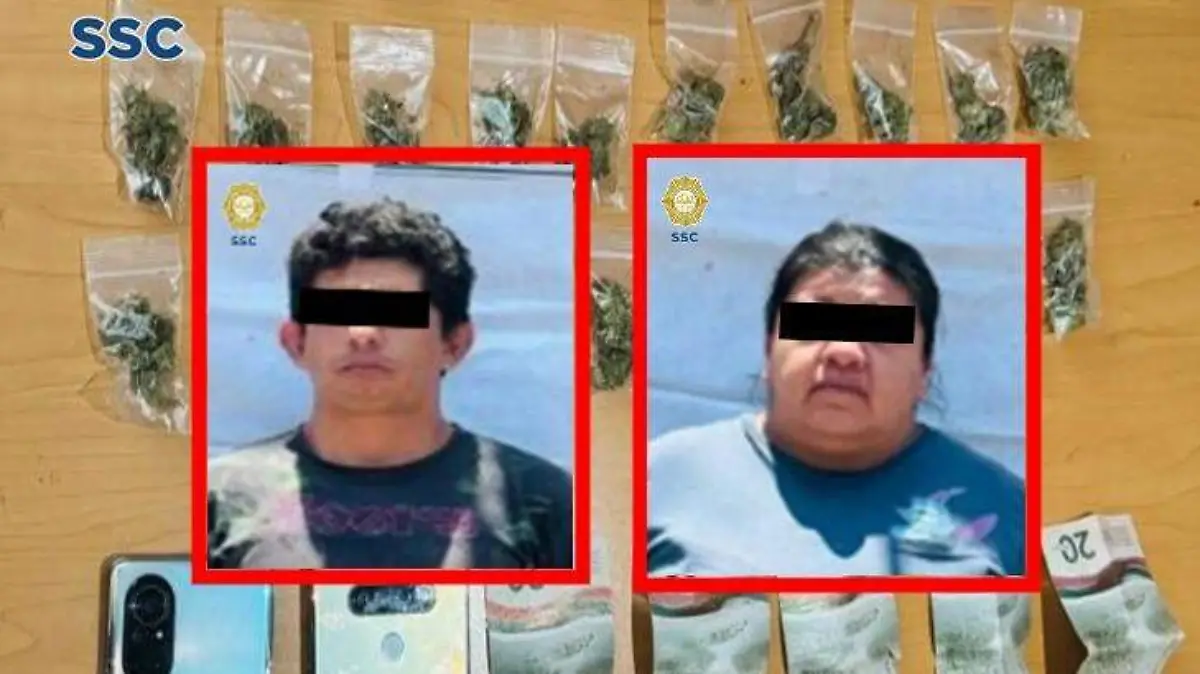 detenidos pareja CORTESIA