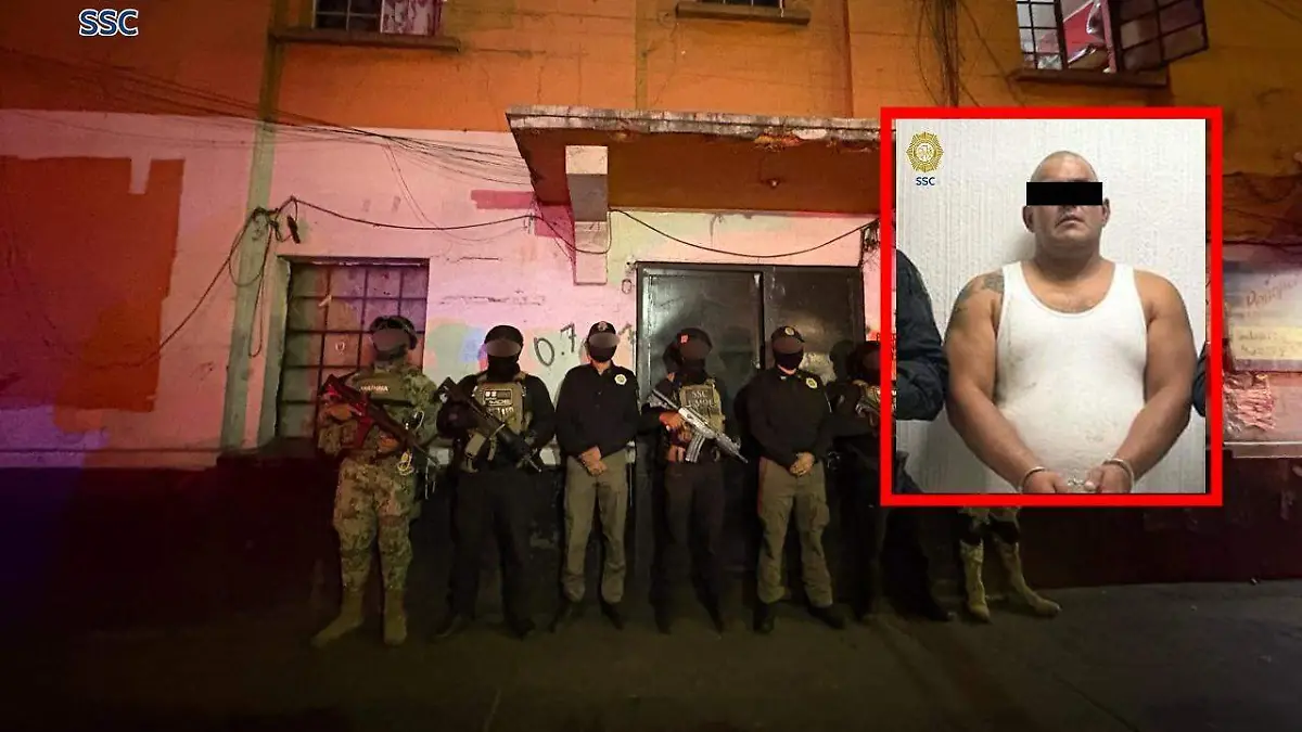 detenido cateo calle neza CORTESIA
