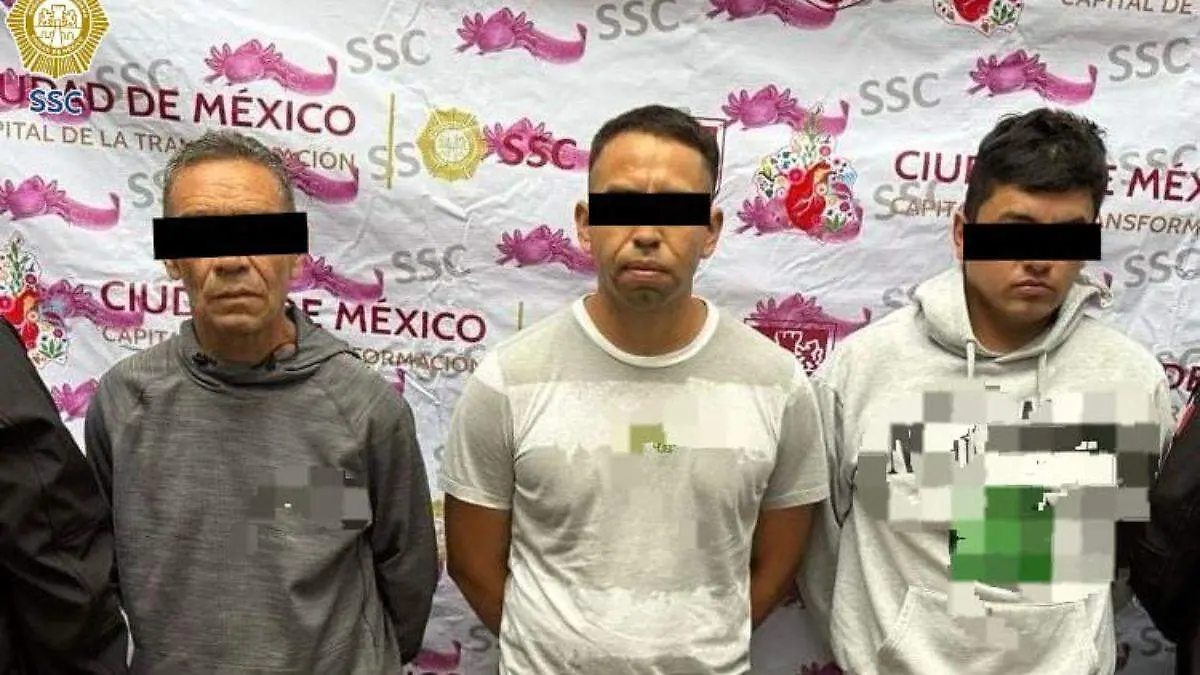detenidos la gam con drogas CORTESIA