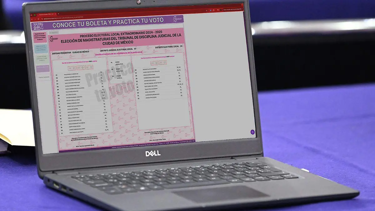 Desarrolla IECM herramienta digital para conocer boletas de la próxima elección judicial 3