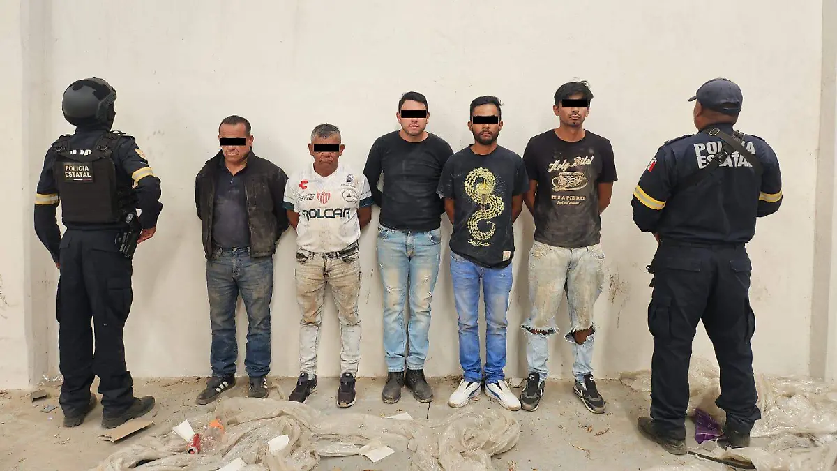 detenidos asaltantes EDOMEX