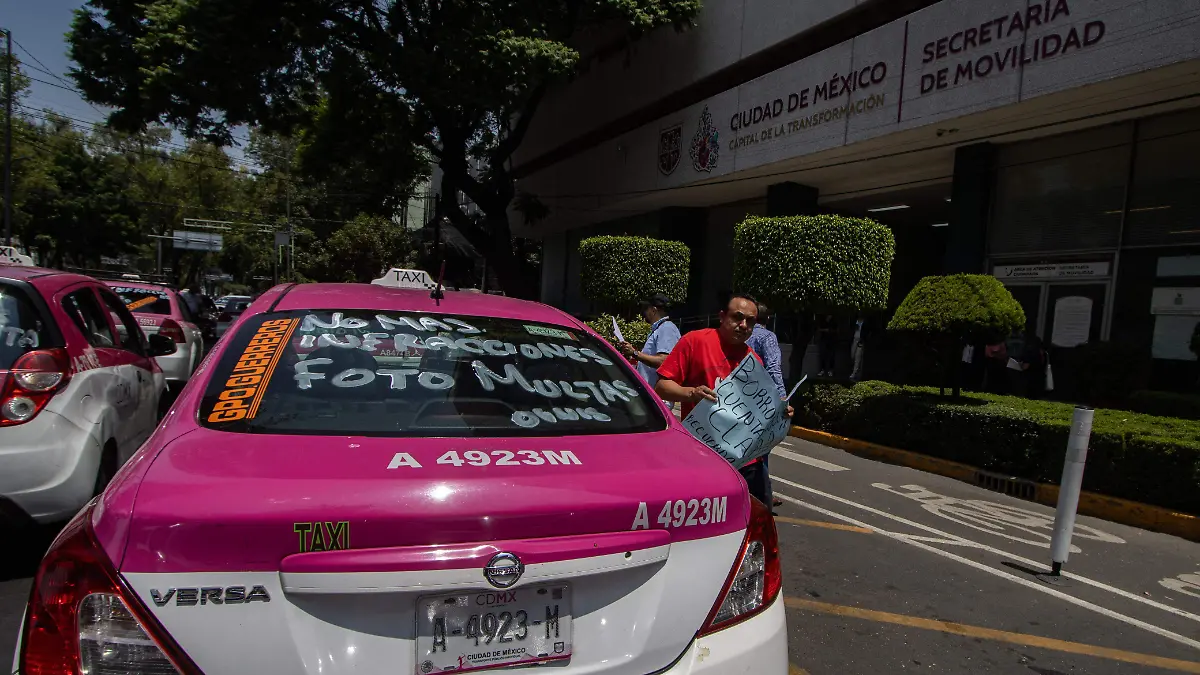 protesta de Taxistas  (5)