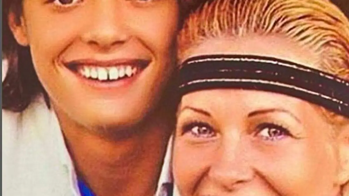 Luis Miguel y su mamá