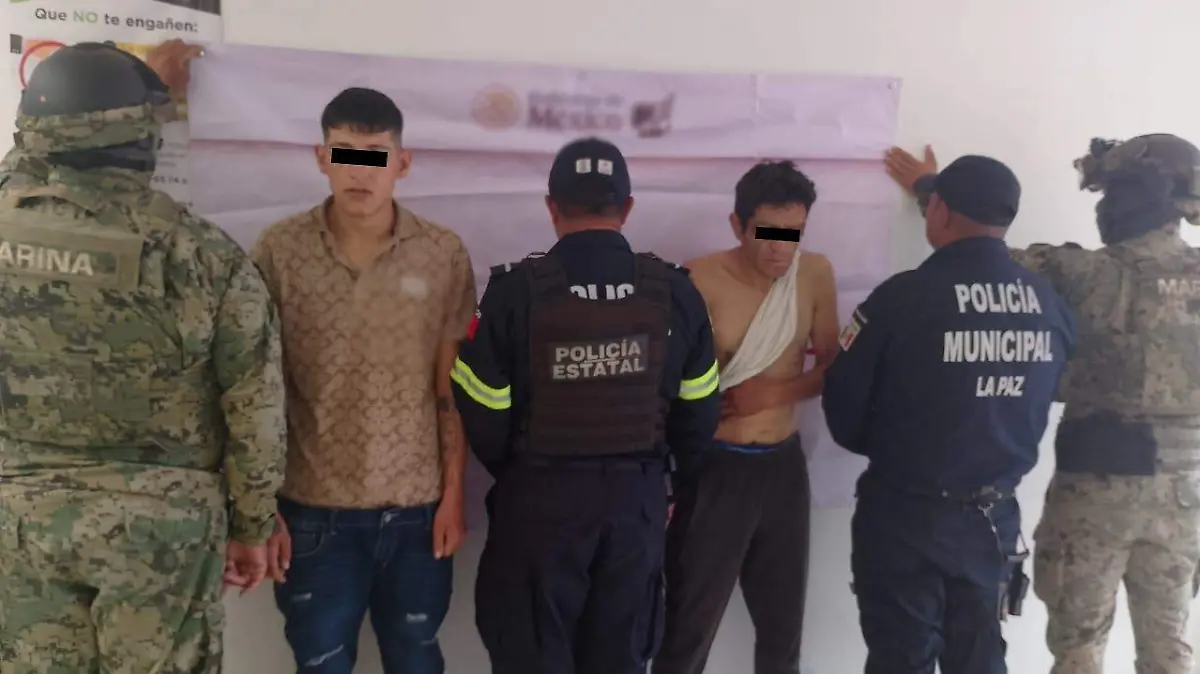 detenidos asalto negocio chimalhuacan CORTESIA