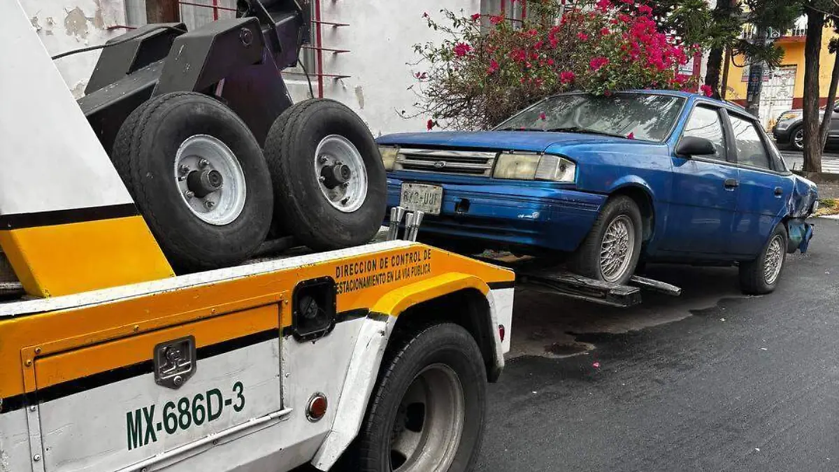 autos abandonadosa alvaro obregon