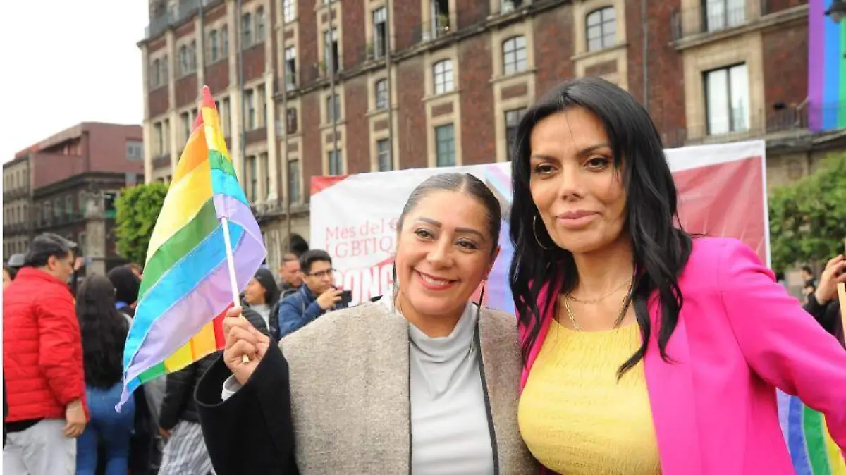 Colocan banderines de la comunidad LGBT en edificios del Legislativo