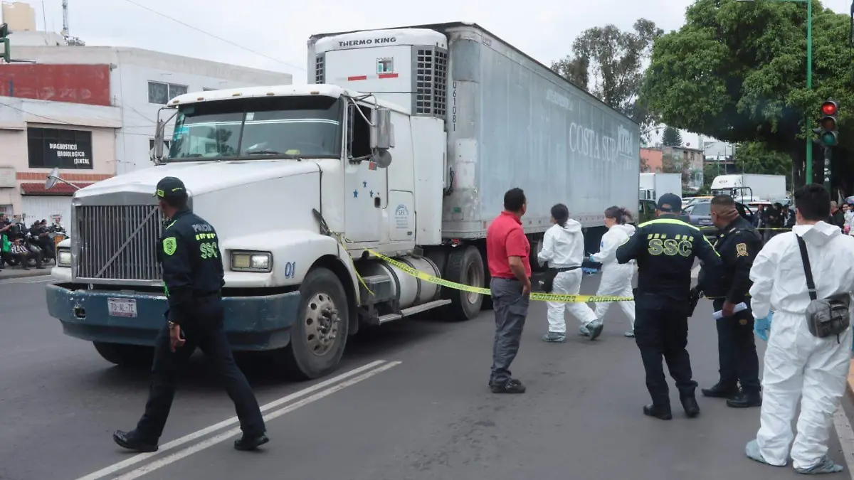 trailer atropellado gam LUIS BARRERA