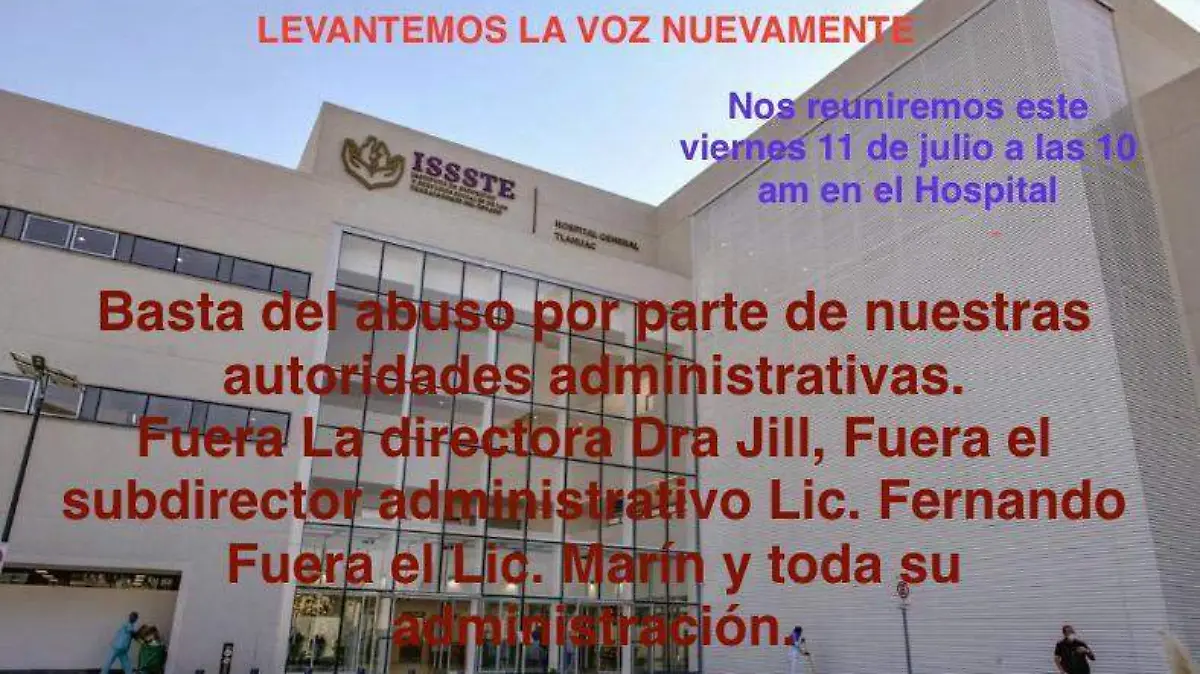 hospital issste CORTESIA