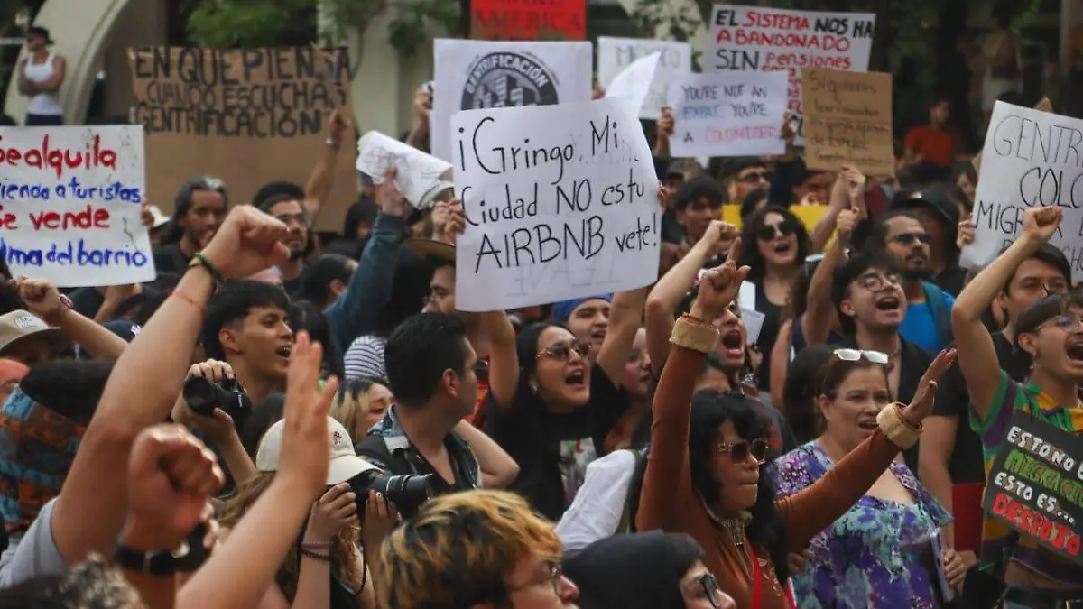 marcha gentrificación ROMINA SOLIS