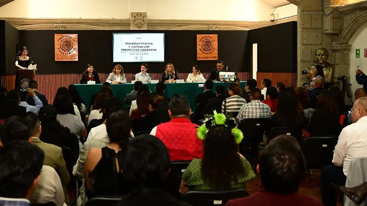 foro seguridad publica CONGRESO CDMX