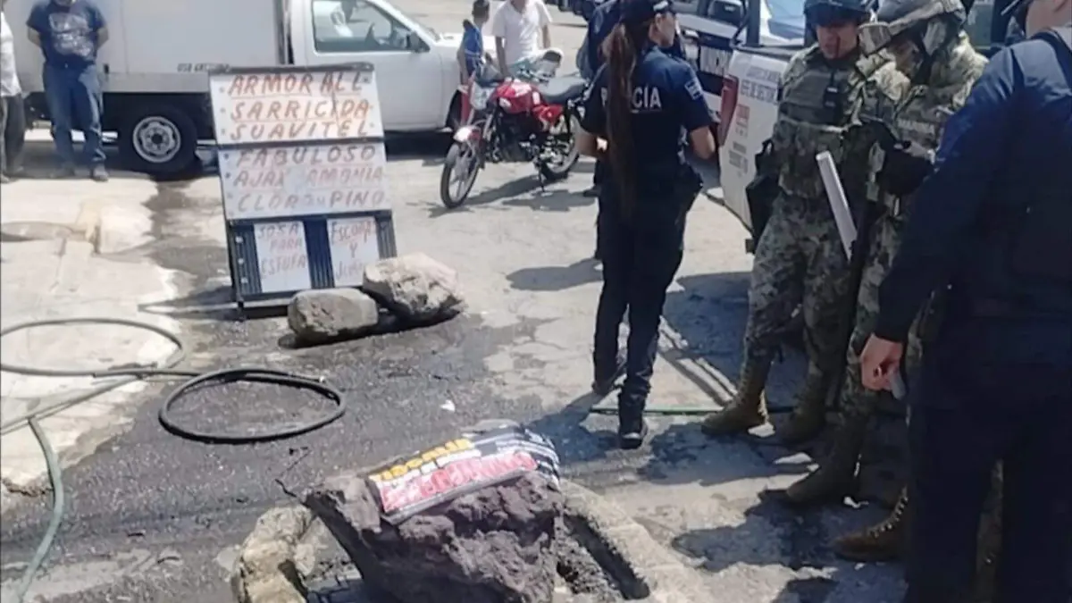 Huachicol de agua en Ecatepec