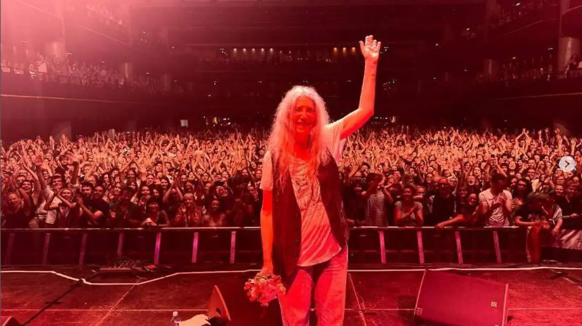Patti Smith sigue haciendo giras musicales y de poesía