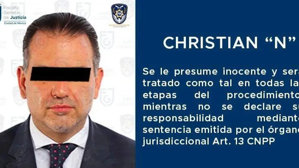 Christian N exdelegado benito juarez FISCALIA