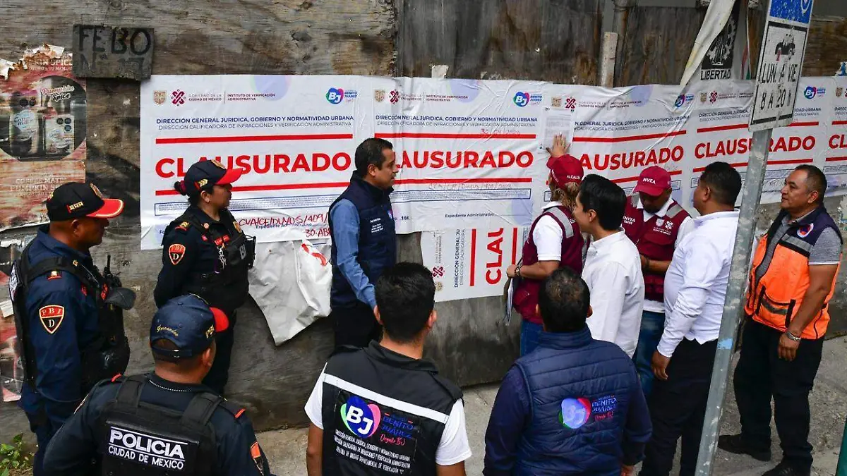 obras  cortesía alcaldía Benito Juárez