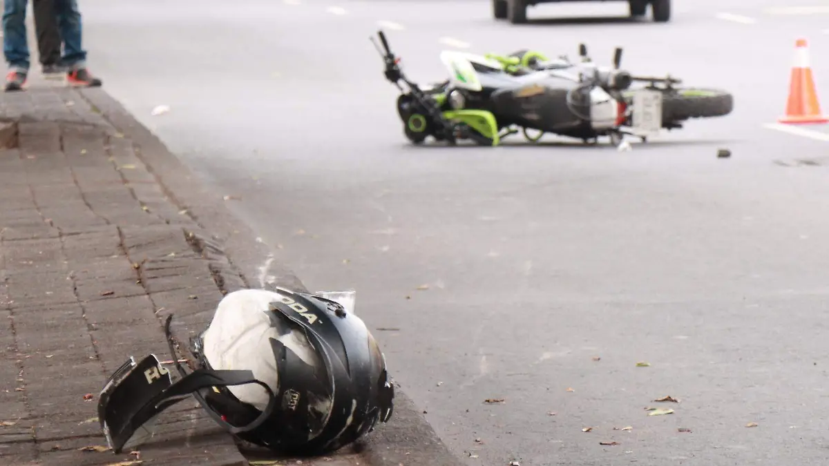 accidente motos SERGIO VAZQUEZ