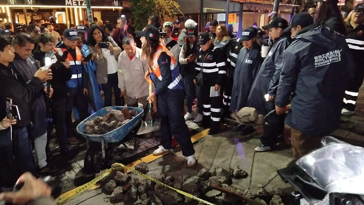 Arranca en Cuauhtémoc la primera jornada integral de servicios “Brigada Nocturna”
