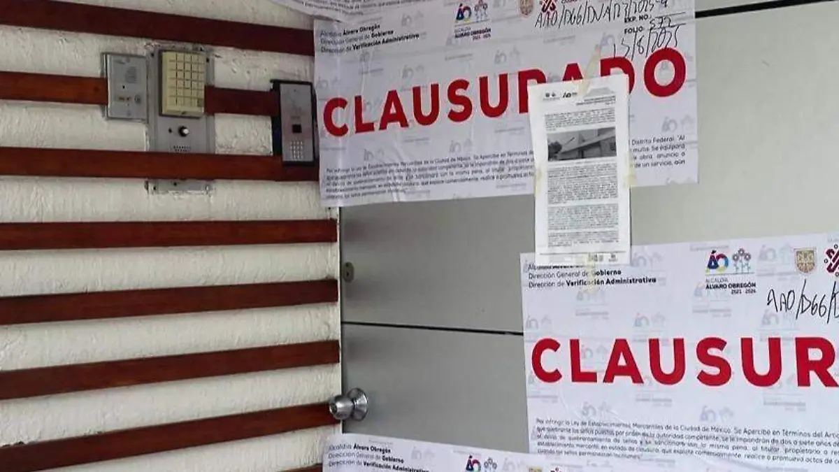 obra clausura Foto Cortesía alcaldía Álvaro Obregón