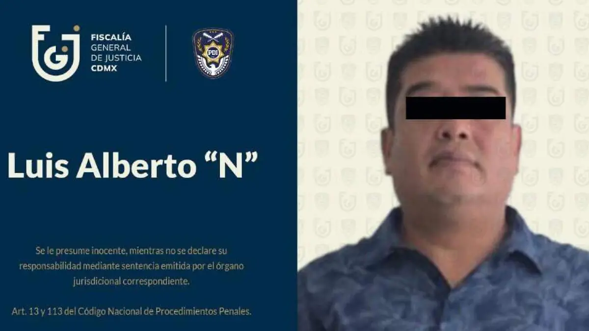 luis alberto n presunto lider los estupidos FISCALIA 