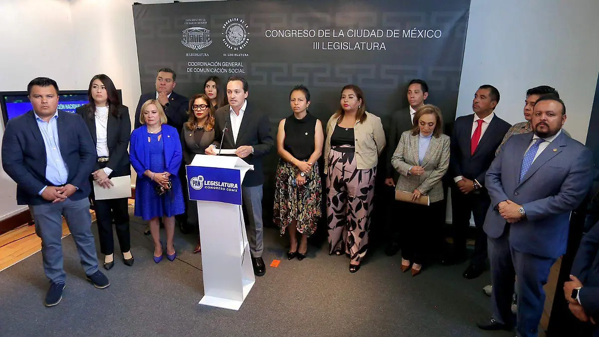 alvaro obregon Estás fotos son cortesía de la bancada del PAN en el Congreso de la Ciudad de México