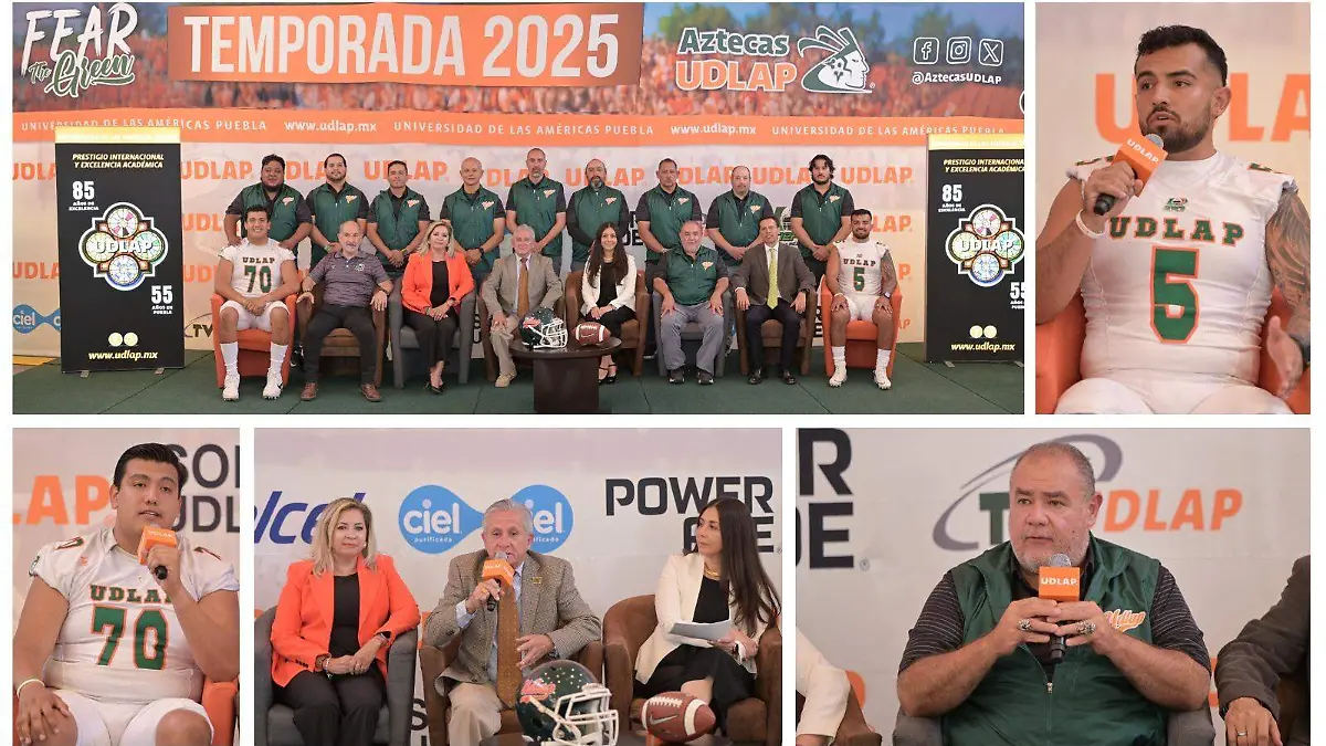 UDLAP presenta a su equipo para la Liga Mayor de la ONEFA