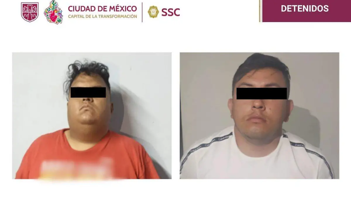 DETENIDOS ROBO CASA